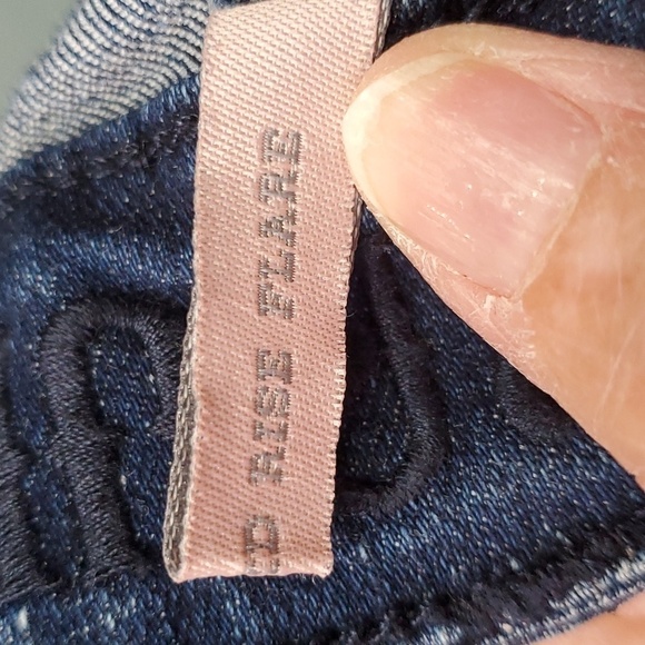 Wolita streatch jeans bleach disstresse. Size 12. Y2K Vintage Medium rise. - Picture 7 of 11